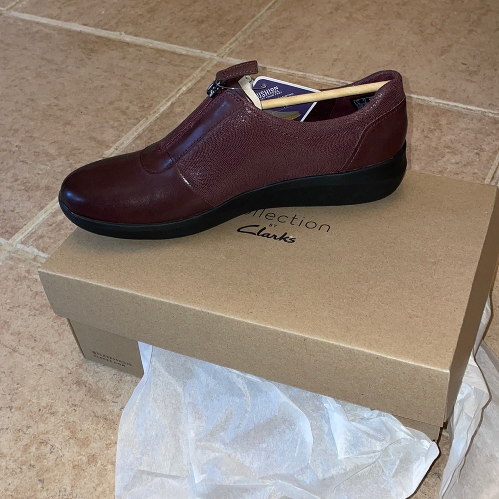 Burgundy Suede Booties